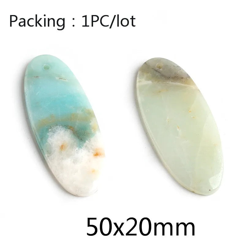 10 Colors Imperial Natural Stone Earrings Big Waterdrop Charms For Women Necklace Pendants Handmade Diy Jewelry Making DIY Jewel