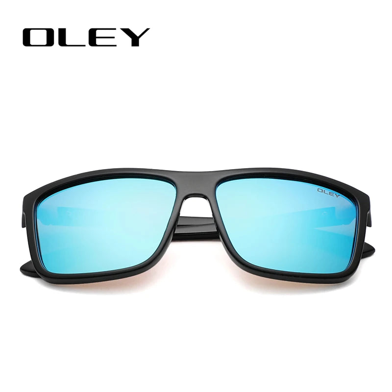 OLEY-Polarized Sunglasses for Men, Retro Square Sun Glasses, Unisex Driving Goggles, Brand Designer, Y6625