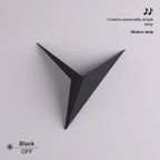 Modern minimalist triangle shape LED Wall Lamps  Nordic style Indoor Wall Lamps Living Room Lights 3W AC85-265V Simple Lighting