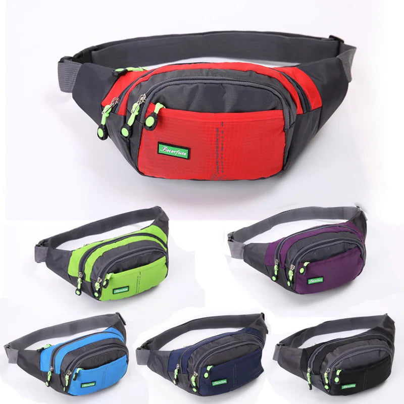 Waist Fanny Pack For Men Women's Bag Male Female Belt Bum Hip Belly Shoulder Crossbody Cross Body Handbag Purse Kangaroo Banano