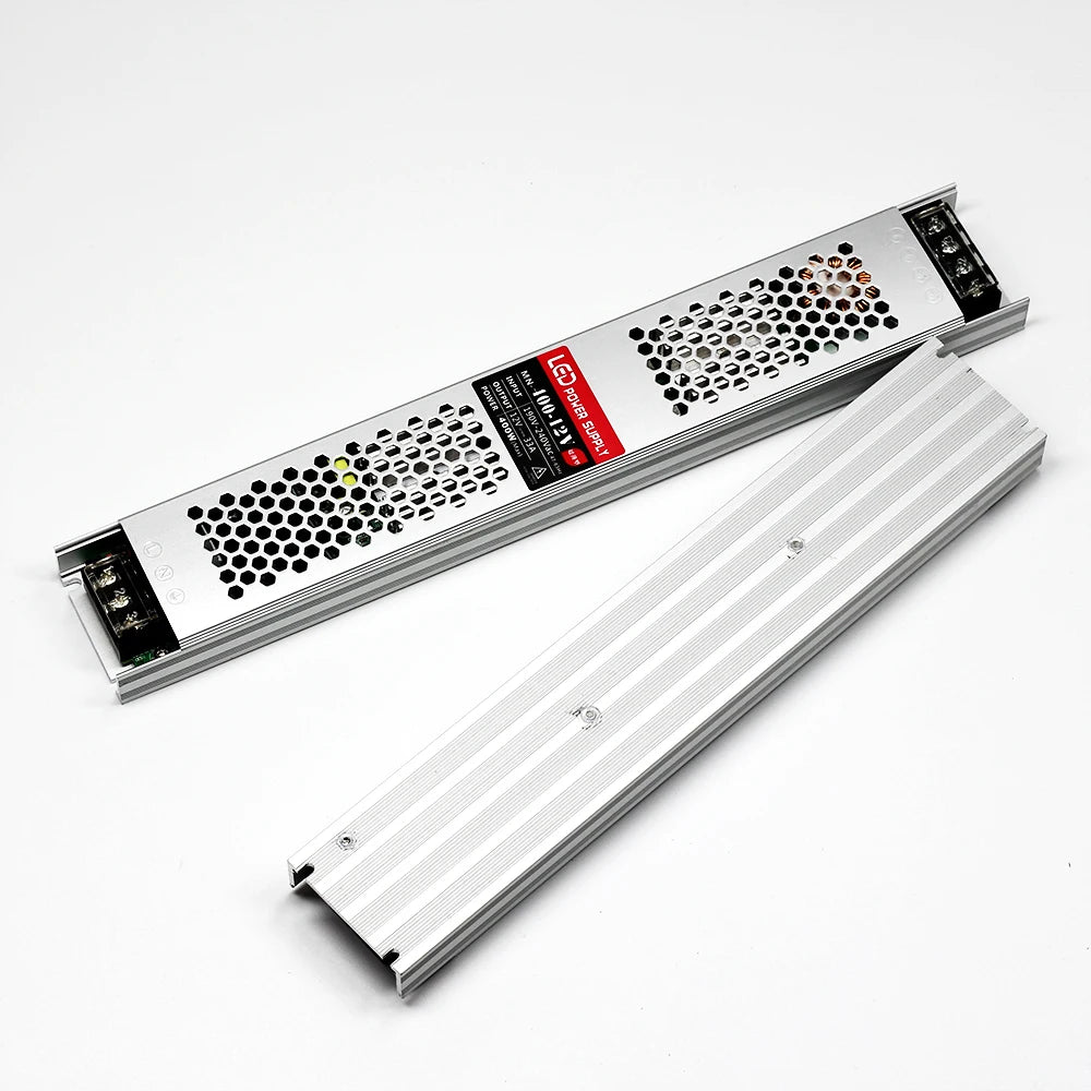 Ultra Thin LED Power Supply DC 12V 24V Lighting Transformers 60W 100W 150W 200W 300W 400W AC190-240V Driver For LED Strips