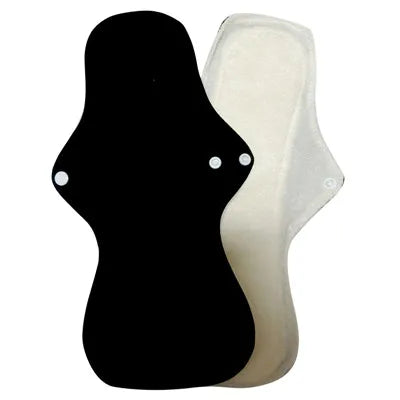 Reusable Menstrual Pads for Women, Heavy Flow, Bamboo Washable Sanitary Napkins, Printed Night Use, Breathable, 1Pc Size 13"