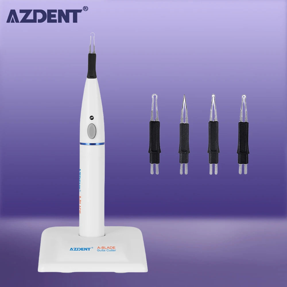 AZDENT Dental Endo Gutta Teeth Whitening Oral Hygiene Dental Equipment Tooth Gum Cutter Dental Cutta Percha with 4 Tips