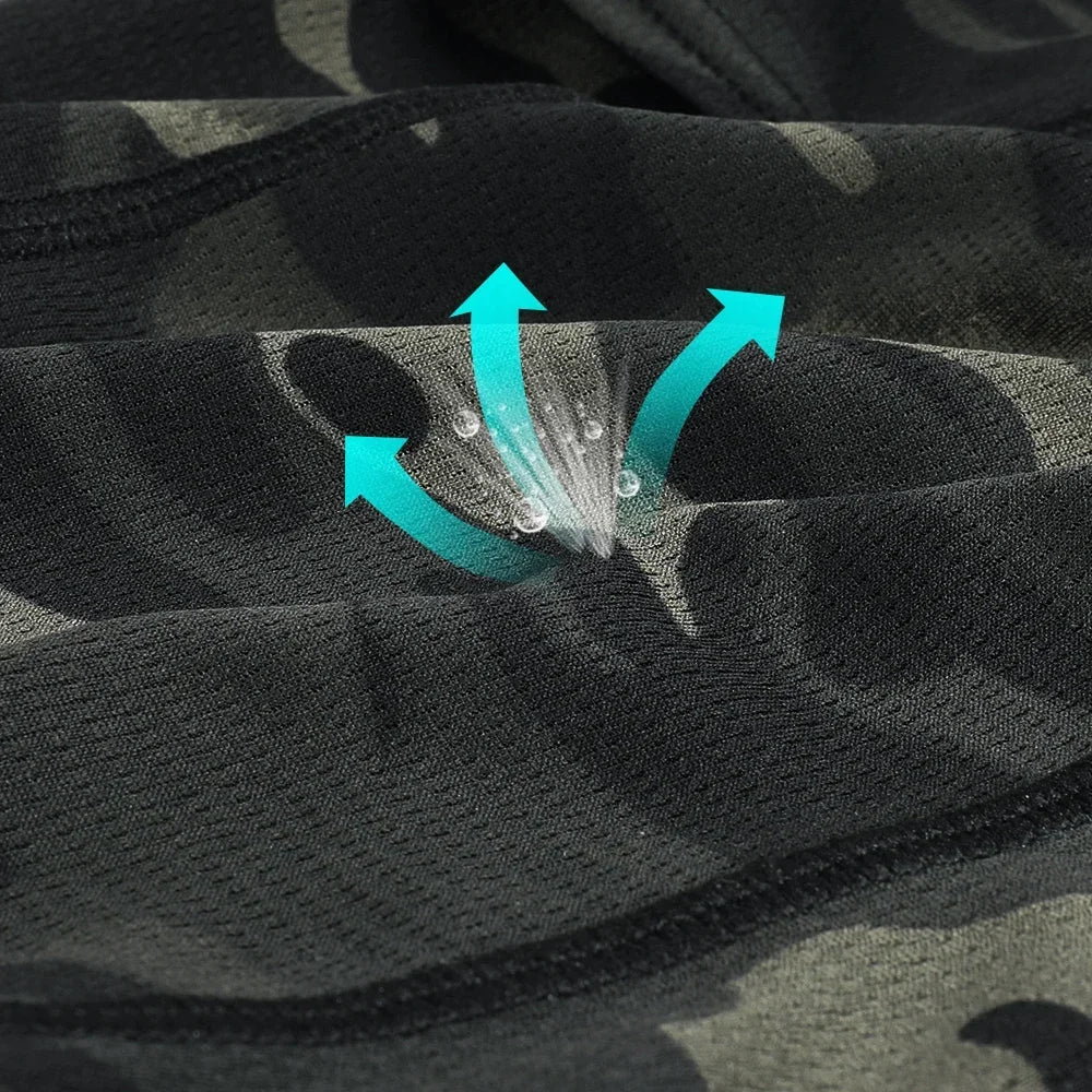 Camouflage Quick-drying Mask Balaclava Outdoor Sport Bicycle Hood Hat Liner Full Face Cover Hiking Camping Hunting Fishing Men