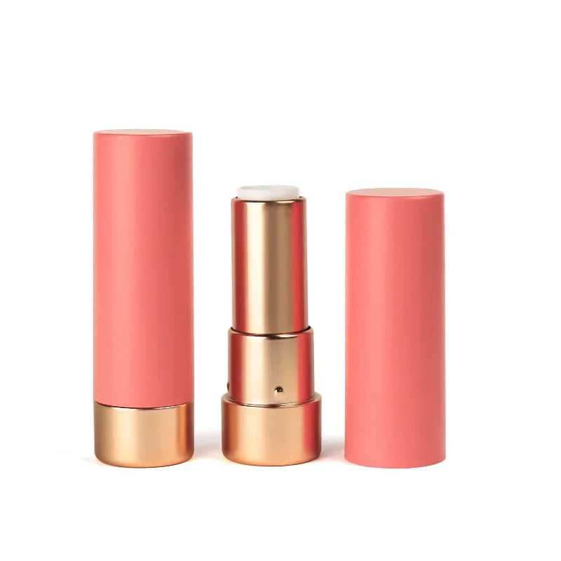 Matte Coral Orange Powder/matte White Matte Spray Matte Gold Lipstick Tube Lipstick Empty Tube