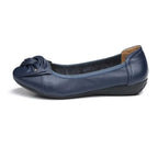 TIMETANG Plus size 34-43 women genuine leather flat shoes woman work shoes newest fashion female casual single shoes women flats