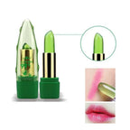 New Batom 99% ALOE VERA Natural Temperature Change Color Jelly Lipstick Long Lasting Moistourizing Nutritious Lip Balm Makeup