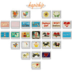 Hapiship Original Daisy Horse Love Butterfly Mom Dog Motorcycle Elephant Charm Fit Bracelet Stainless Steel Jewelry Making DJ003