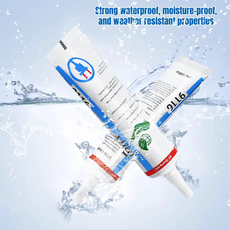 Waterproof Liquid Electrical Tape Rubber Insulating Cable Wire Coat Glue Insulation Adhesives Sealer Home Fix Line Glue
